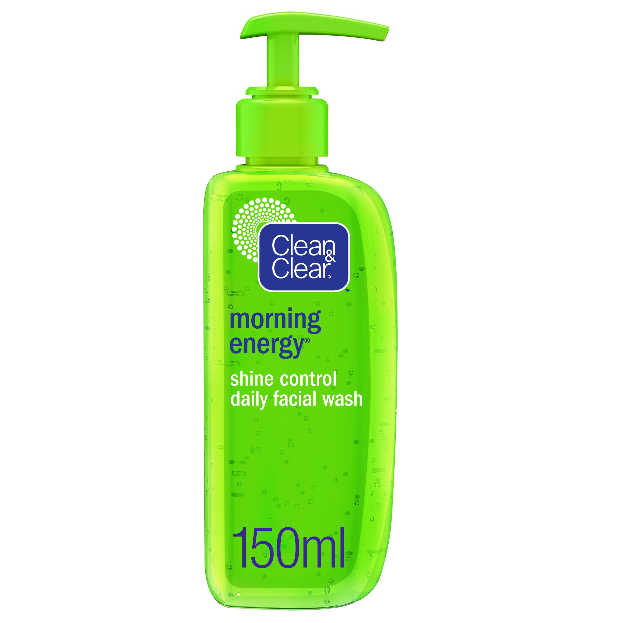 Clean & Clear - Morning Energy Shine Control Daily Facial Wash Oil Free 150ml