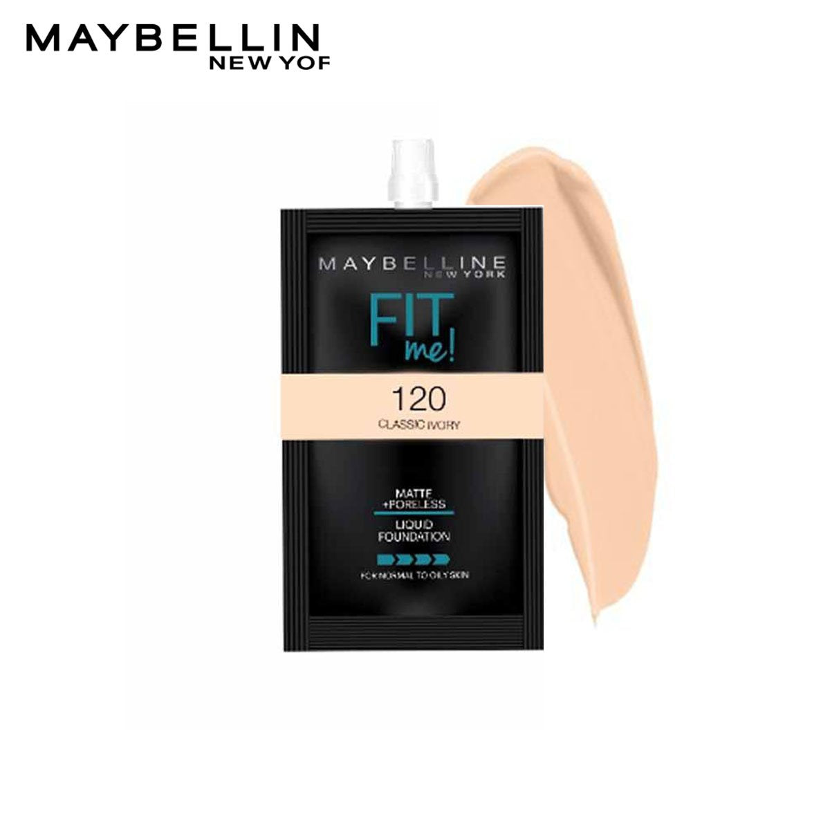 Maybelline - Fit Me Liquid Foundation 5ml - 120 Classic Ivory