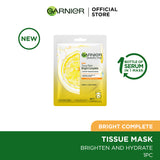 Garnier - Bright Complete Tissue Face Mask For Brighter Skin