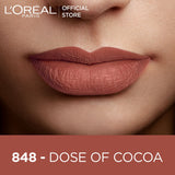 LOreal Paris - Infallible Les Chocolats Liquid Lipstick - 848 Dose of Cocoa