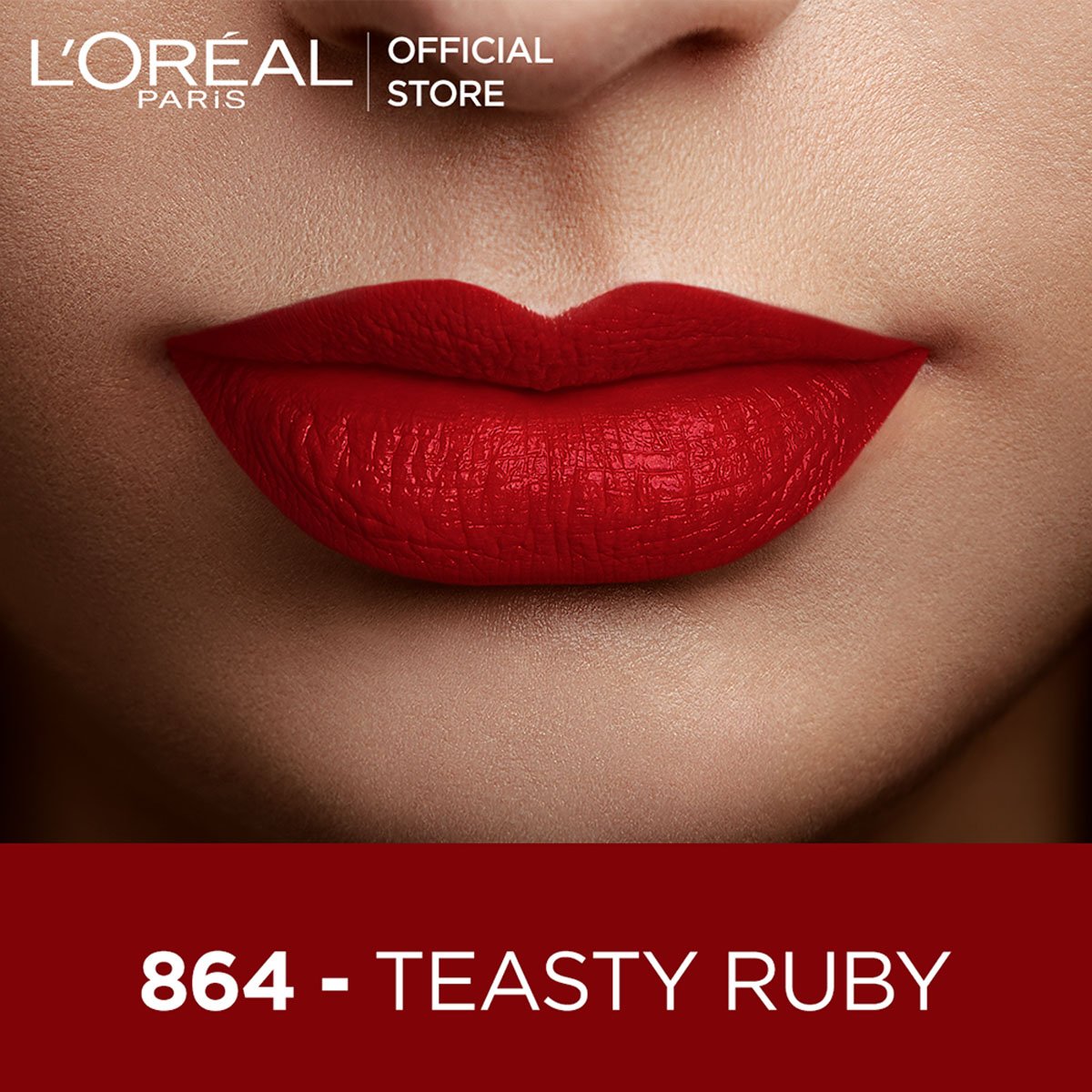 LOreal Paris - Infallible Les Chocolats Liquid Lipstick - 864 Tasty Ruby