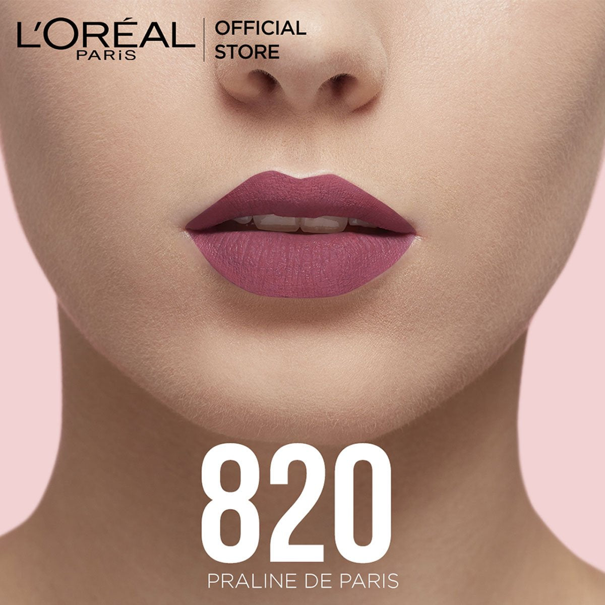 LOreal Paris - Infallible Les Macarons Lipstick - 820 Praline De Paris