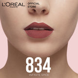 LOreal Paris - Infallible Les Macarons Lipstick - 834 Infinite Spice