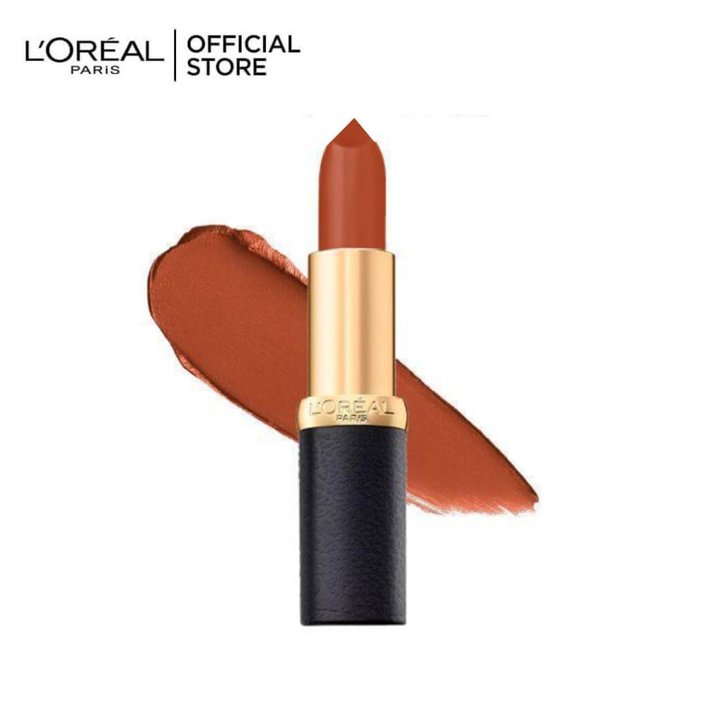 LOreal Paris - Color Riche Moisture Matte Lipstick - 202 Maple Mocha