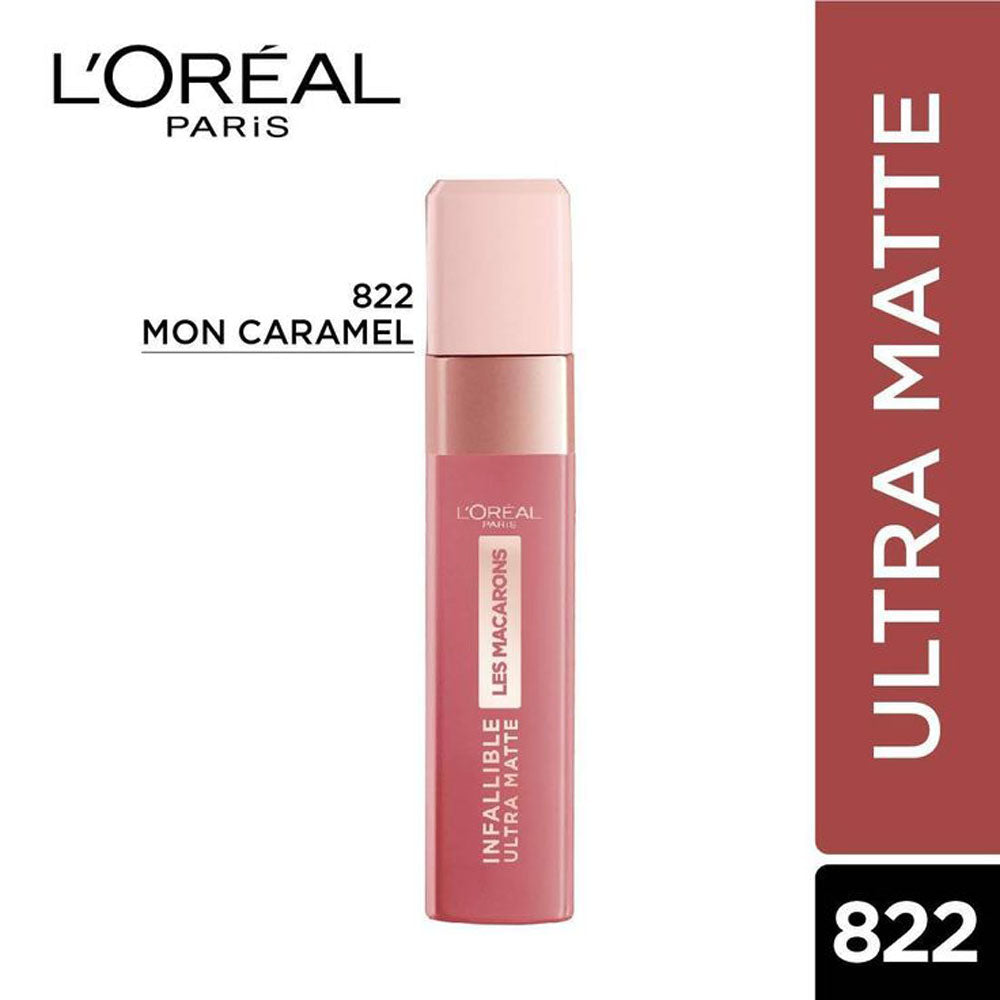 LOreal Paris - Infallible Les Macarons Lipstick - 822 Mon Caramel