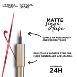 LOreal Paris - Liner Signature Liquid Eyeliner - 05 Burgundy