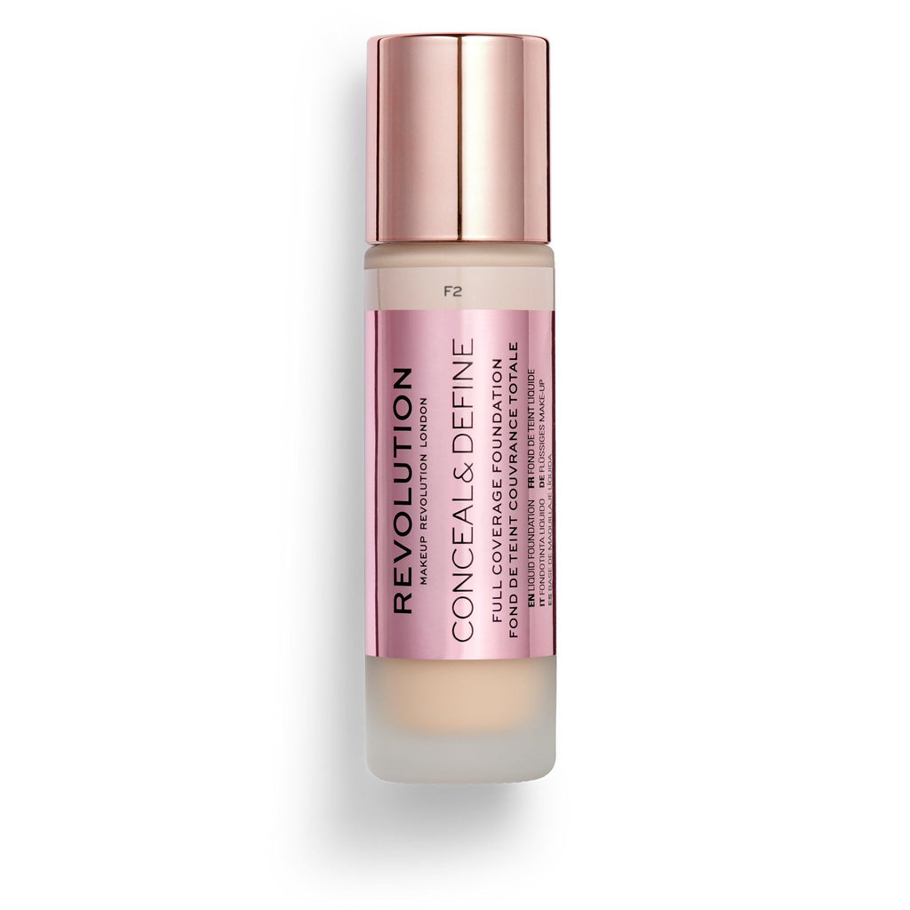 Revolution - Conceal & Define Foundation - F2 23 ml