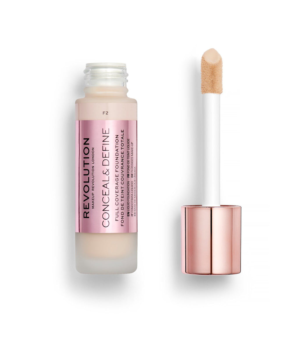 Revolution - Conceal & Define Foundation - F2 23 ml