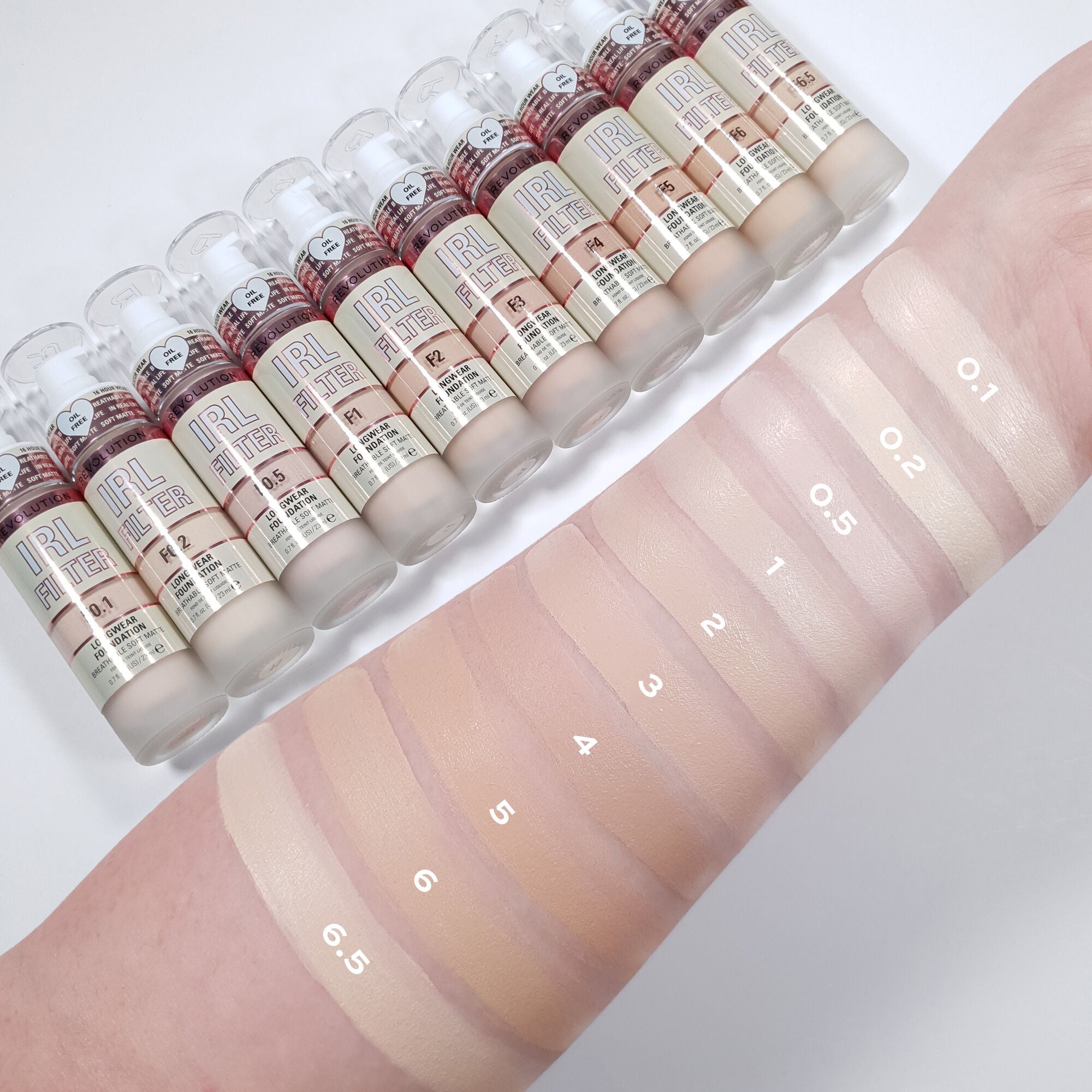 Revolution - IRL Filter Longwear Foundation F4 23ml