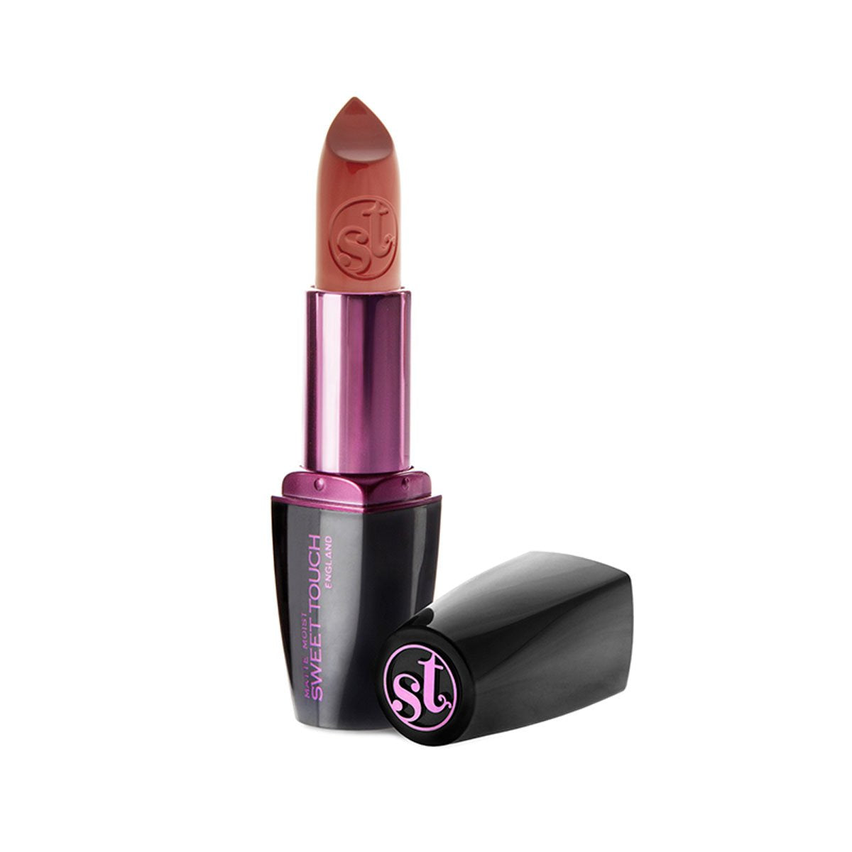 Matte Moist Lipstick -111 - Oak Brown