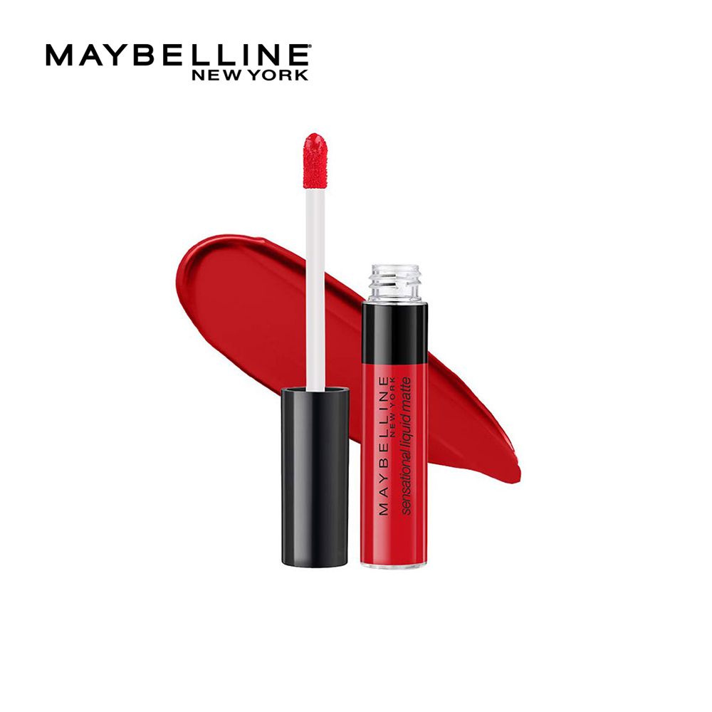 Maybelline - Color Sensational Liquid Matte Lipstick - 01 To The Fullest