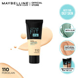 Maybelline - Fit Me Liquid Foundation Matte & Poreless - 110 Porcelain