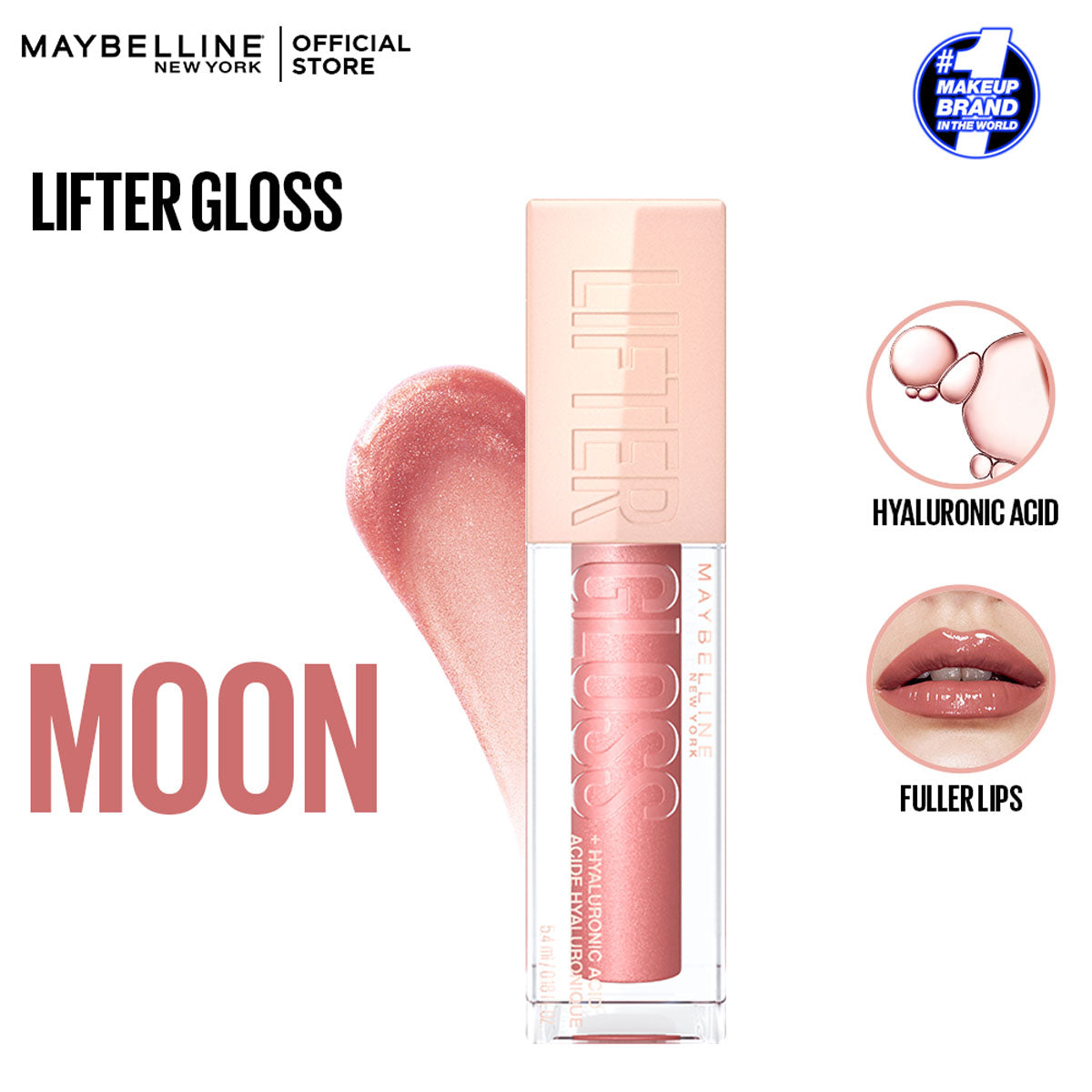 Maybelline - Lifter Gloss Hydrating Lip Gloss - 003 Moon