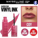 Maybelline - Superstay Vinyl Ink Liquid Lipstick - Coy