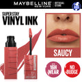 Maybelline - Superstay Vinyl Ink Liquid Lipstick - Saucy