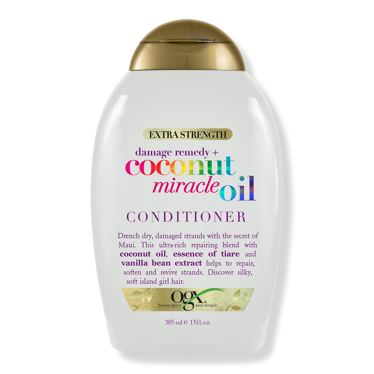 OGX - Damage Remedy + Coconut Miracle Oil Conditioner - 385ml
