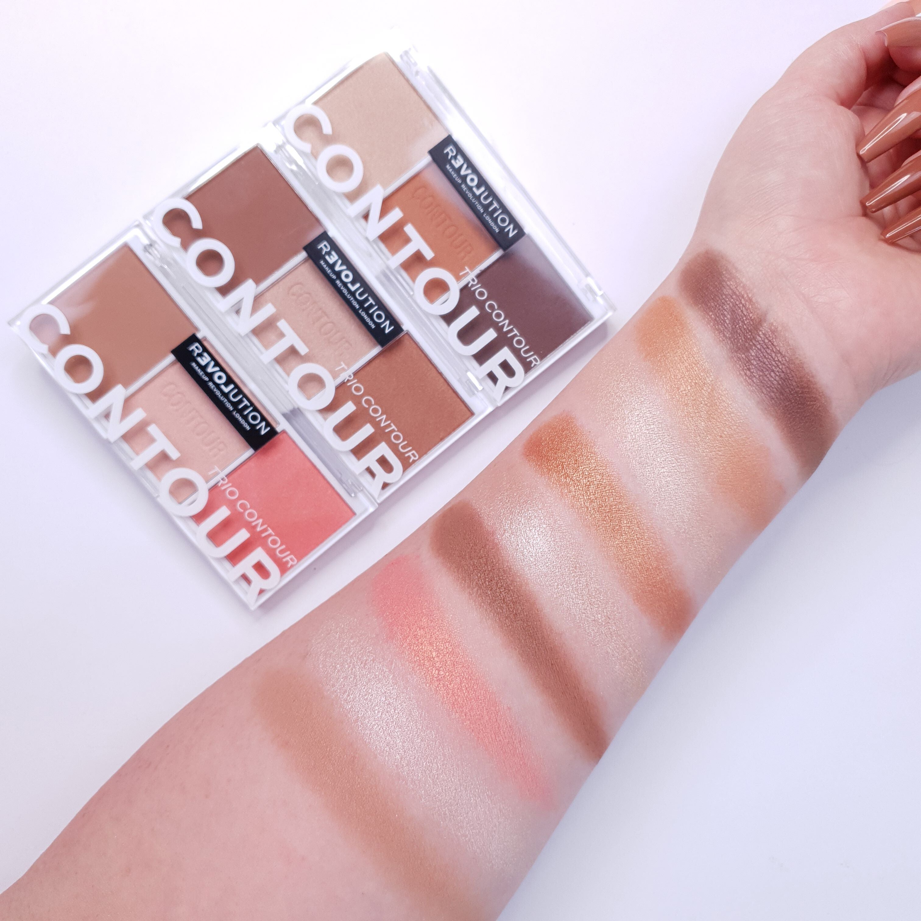 Revolution - Relove Colour Play Contour Trio Palette Baked Sugar