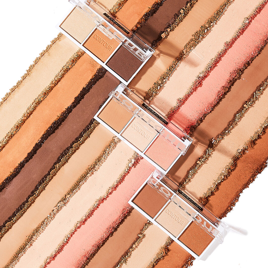 Revolution - Relove Colour Play Contour Trio Palette Baked Sugar