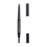 Revolution - Relove Power Brow Pencil - Dark Brown