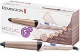 Remington - Proluxe Hair Curling Wand Tong 210 c 25-38MM Rose Gold Model Non. CI91X1