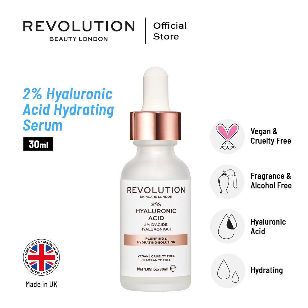 Revolution - 2% Hyaluronic Acid Hydrating Serum 30ml