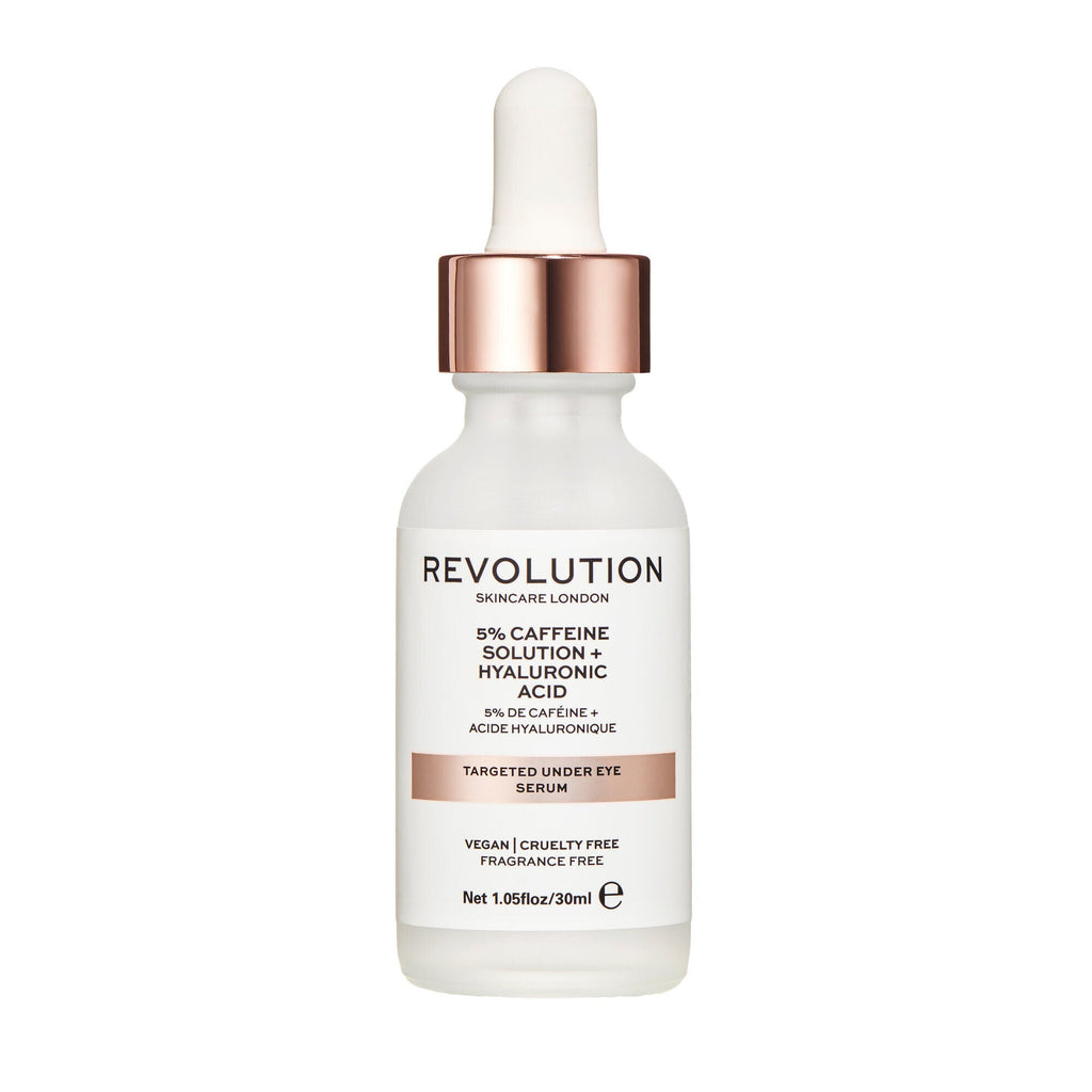 Revolution - 5% Caffeine And Hyaluronic Acid Revitalising Under Eye Serum 30ml