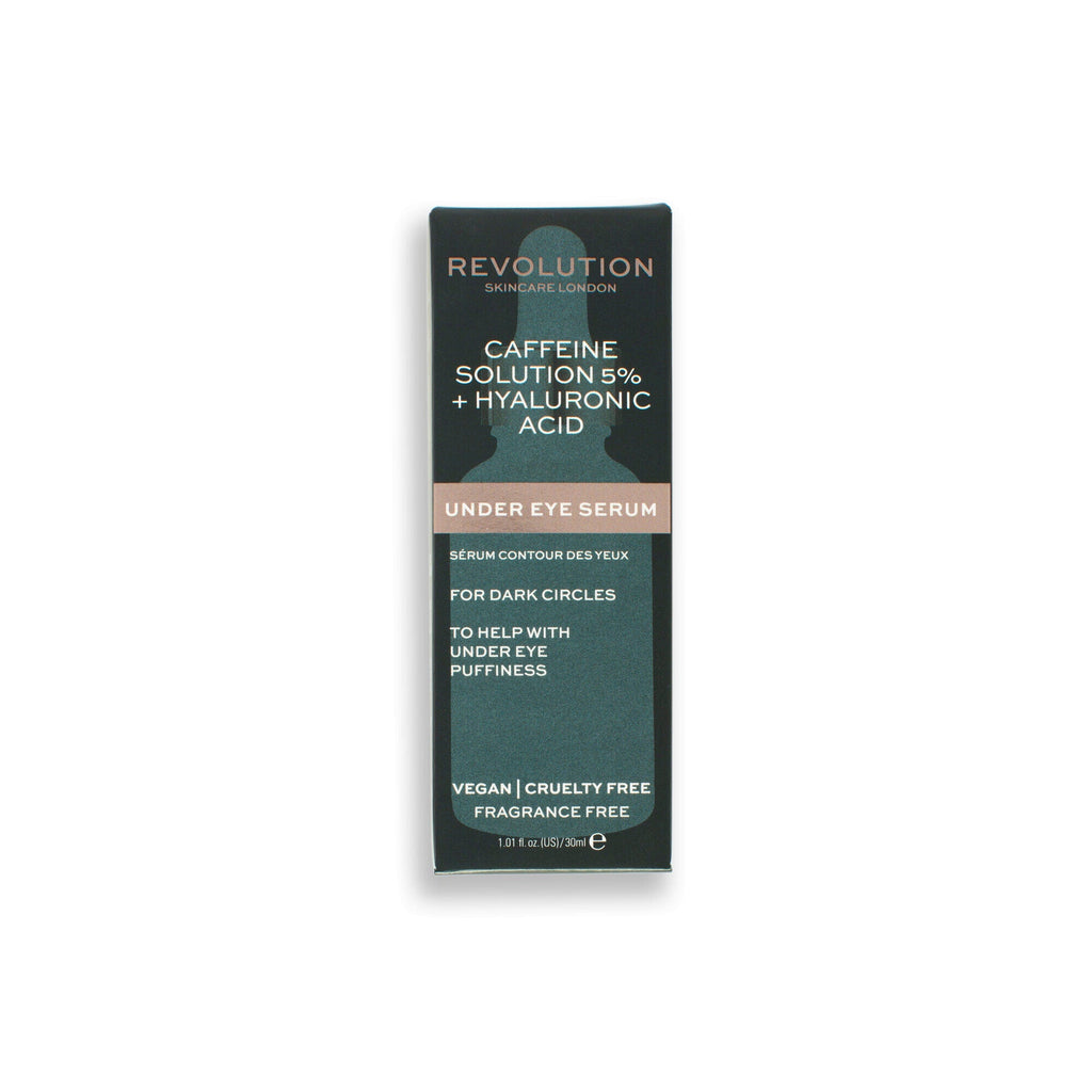Revolution - 5% Caffeine And Hyaluronic Acid Revitalising Under Eye Serum 30ml