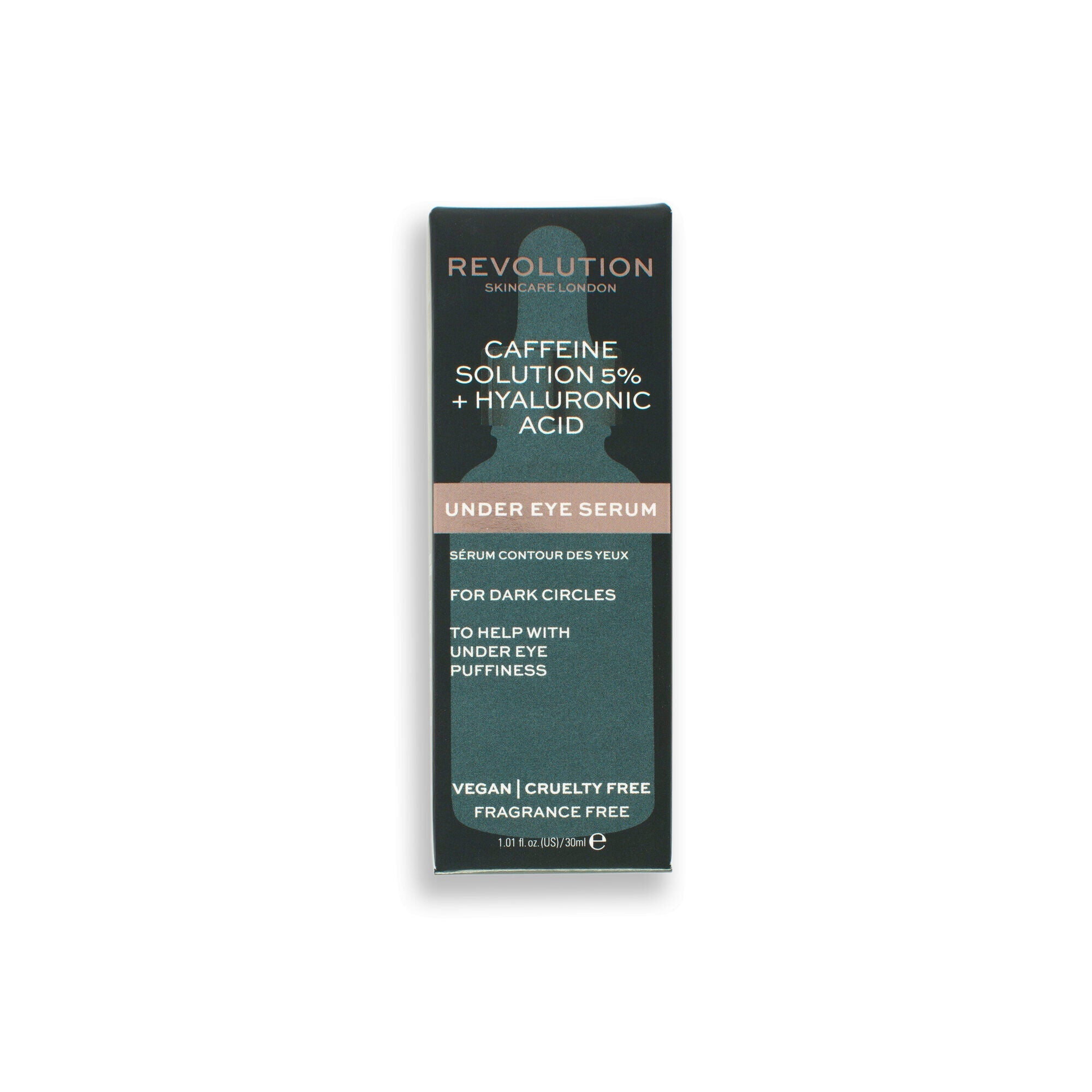 Revolution - 5% Caffeine And Hyaluronic Acid Revitalising Under Eye Serum 30ml