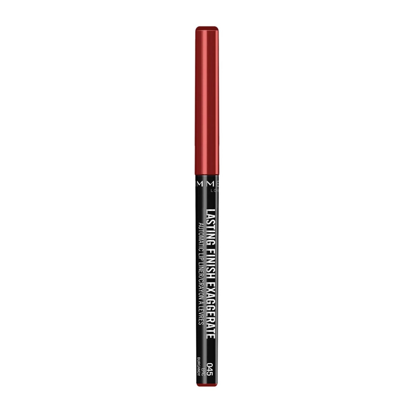 Rimmel London - Automatic Lip Liner Pencil Lasting Finish Exaggerate - 045 Epic Burgundy