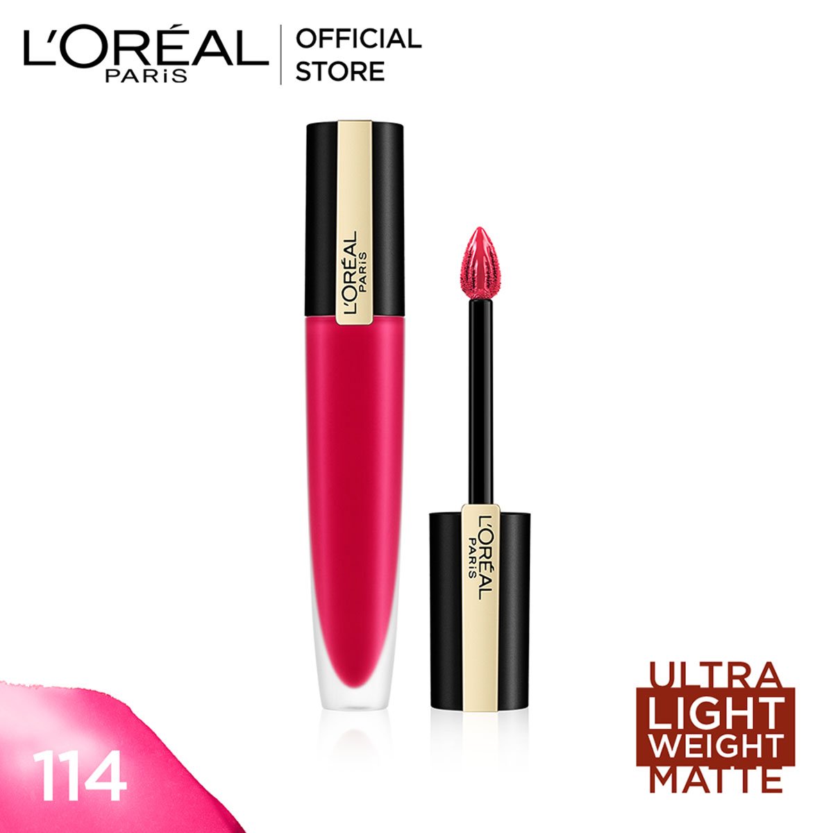 LOreal Paris - Rouge Signature - 114 Represent
