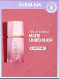 Sheglam - Color Bloom Matte Liquid Blush - Love Cake