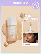 Sheglam - Glow Bloom Liquid Highlighter - Tea Cake