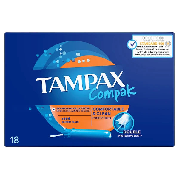 Tampax - Pearl Super Plus 18s