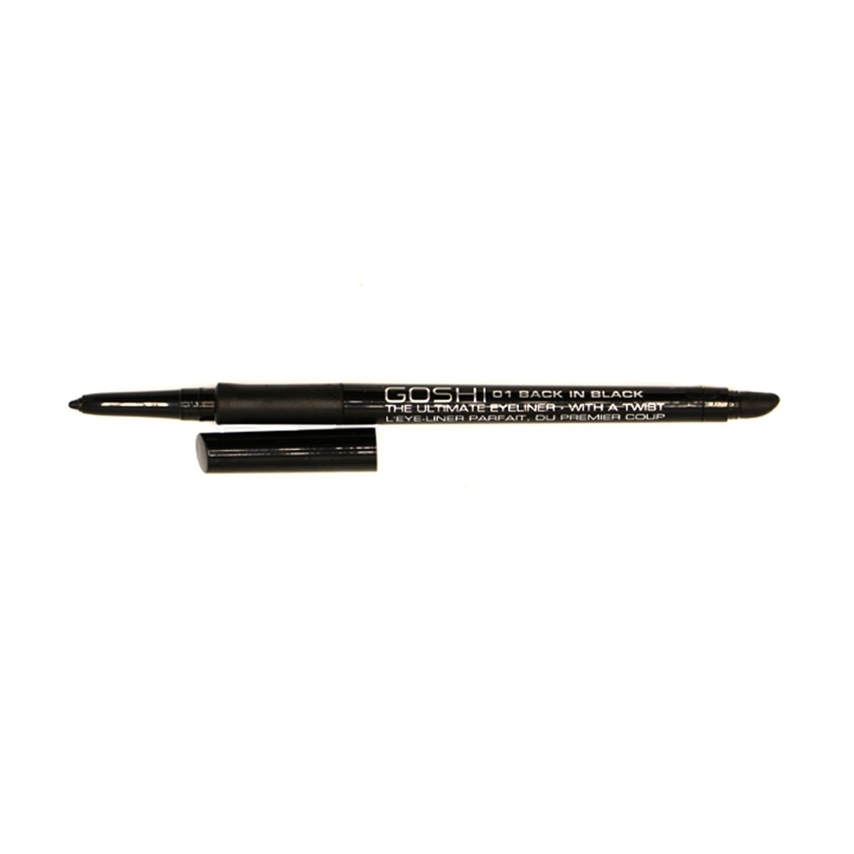 flygtninge Siden Stol Gosh - The Ultimate EyeLiner - 01 - Black in Black – Makeup City Pakistan