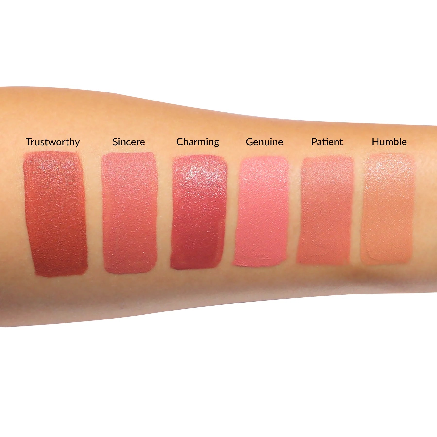 The Balm - Meet Matt Hughes Mini Long Lasting Liquid Lipstick Nude 6s