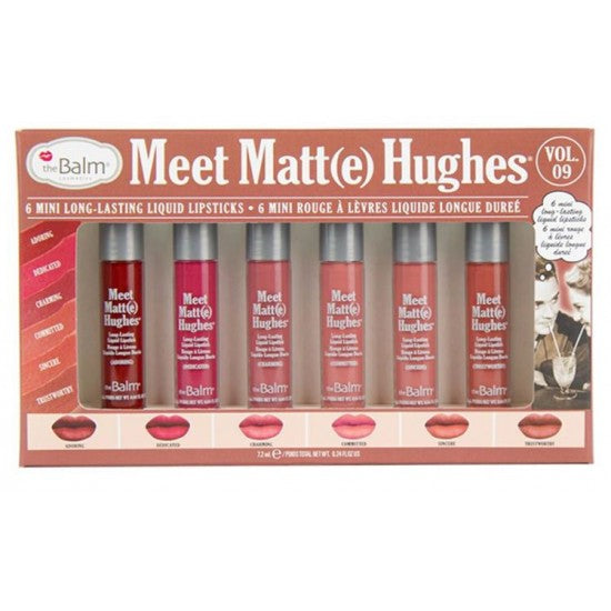 The Balm - Meet Matt Hughes Mini Long Lasting Liquid Lipstick Volume.9 6's