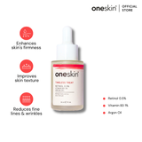 Oneskin - Timeless Treat - Retinol 0.5%, Vitamin B3 1%, Argon Oil - 30ml