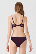BLS - Breathable Wired And Light Padded Bra - Respberry