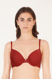 BLS - Parker Wired And Pushup Bra - Cherry