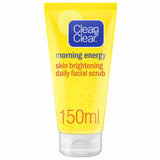 Clean & Clear - Daily Facial Scrub, Morning Energy, Skin Brightening 150ml