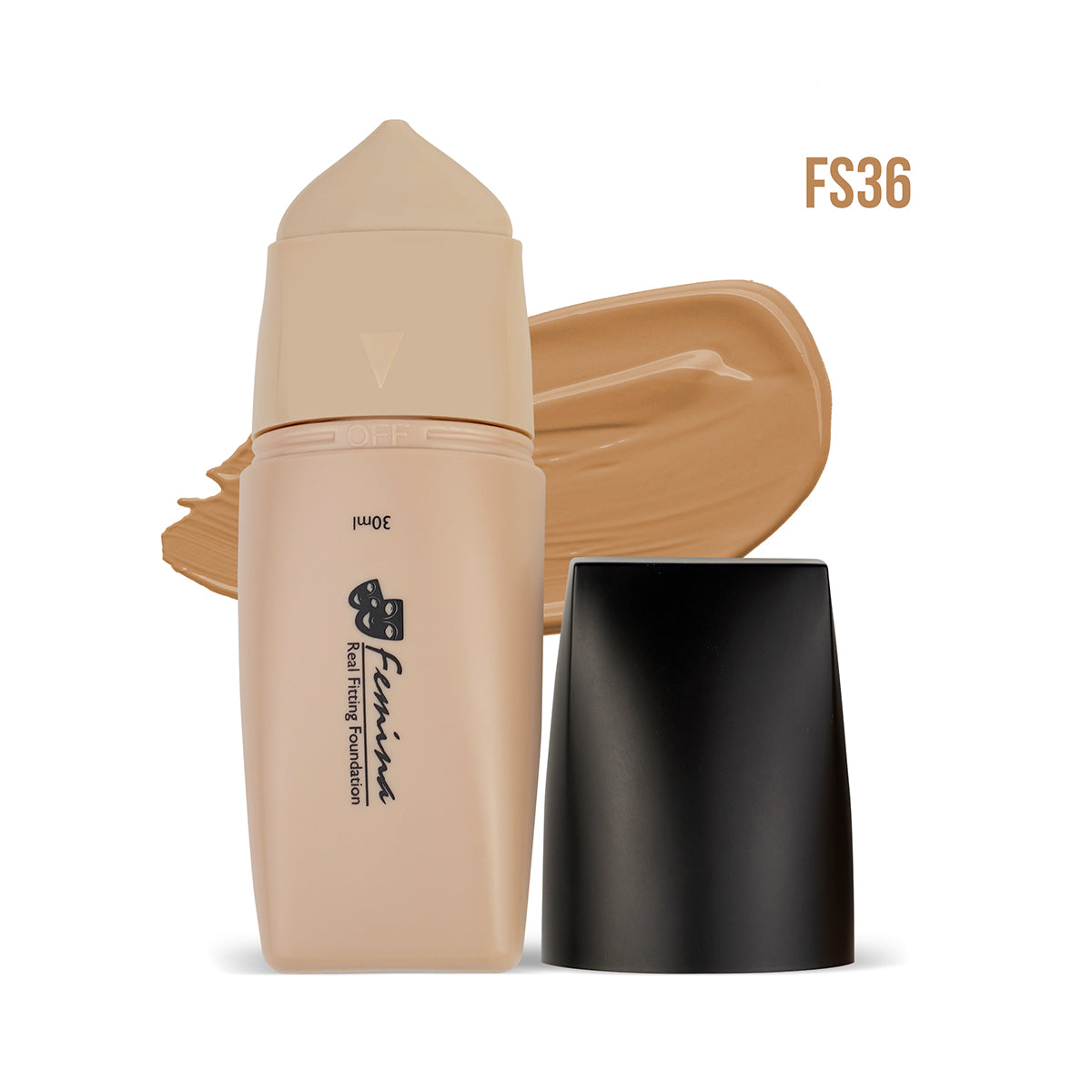 Femina - Real Fitting Foundation - 1W