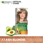 Garnier - Color Naturals Crème Hair Color - 7.1 Ash Blonde