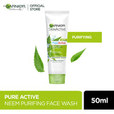 Garnier - Pure Active Neem Purifying Face Wash - 50ml