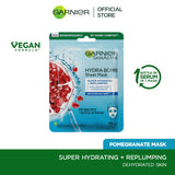 Garnier - Skin Active Hydra Bomb Pomegranate Tissue Face Mask - Hydrating and Replenishing 28g