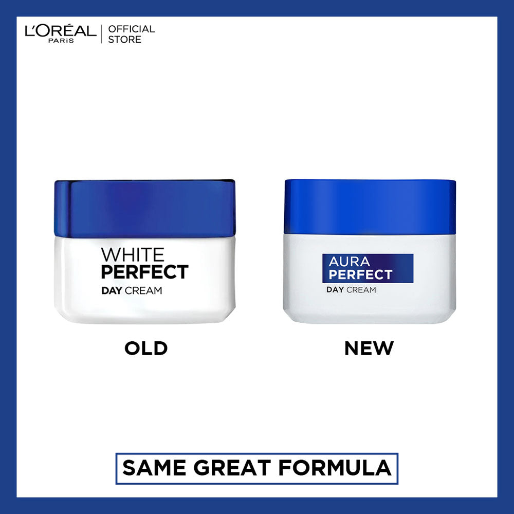 LOreal Paris - Aura Perfect Day Cream SPF 17 For Brighter Skin 50 ml