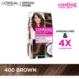 LOreal Paris - Casting Crème Gloss Hair Color - 400 Brown