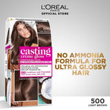 LOreal Paris - Casting Crème Gloss Hair Color - 500 Light Brown