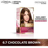 LOreal Paris - Excellence Crème Hair Color - 6.7 Chocolate Brown