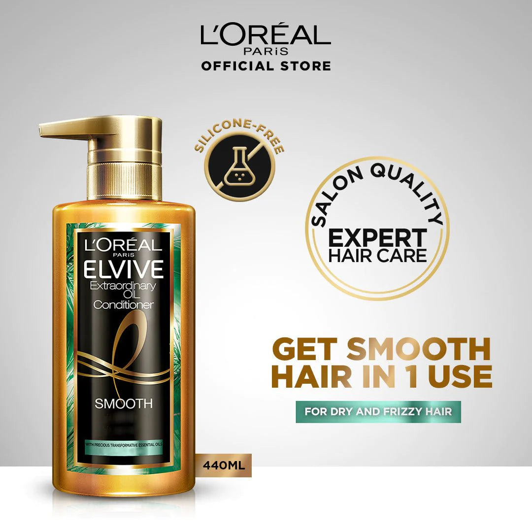 LOreal Paris - Extraordinary Oil Sublime Sleek Conditioner - 440ml