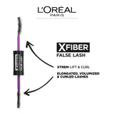 LOreal Paris - False Lash Superstar X Fiber Mascara - Black